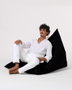 Atelier Del Sofa Pyramid Big Bed Pouf - Negro